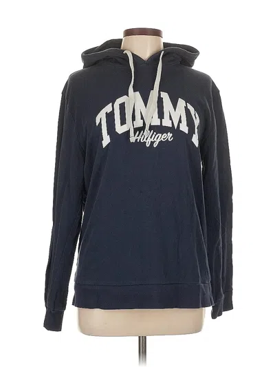 Pre-owned Tommy Hilfiger Long Sleeve T-shirt In Blue