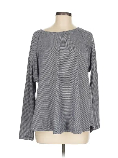 Pre-owned Tommy Hilfiger Long Sleeve T-shirt In Gray