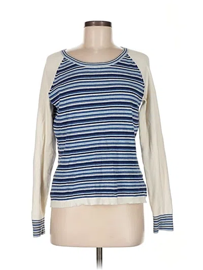 Pre-owned Tommy Hilfiger Long Sleeve T-shirt In White