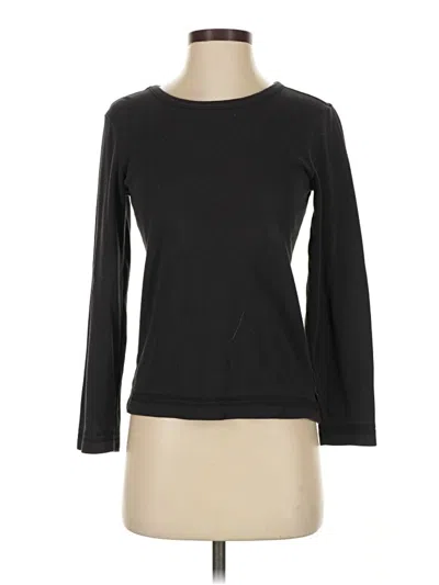 Pre-owned Tommy Hilfiger Long Sleeve T-shirt In Black