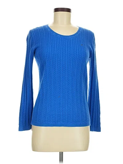 Pre-owned Tommy Hilfiger Long Sleeve T-shirt In Blue