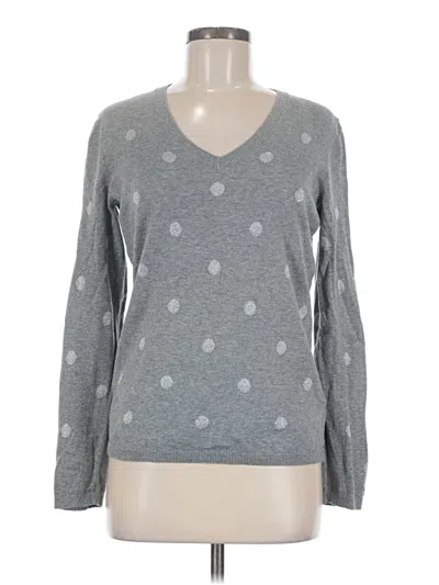Pre-owned Tommy Hilfiger Long Sleeve T-shirt In Gray
