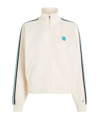 Tommy Hilfiger Long-sleeved Casual Jacket In White