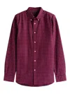 Tommy Hilfiger Long-sleeved Check Shirt In Red