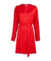 Tommy Hilfiger Long-sleeved Dress In Red