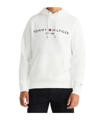 Tommy Hilfiger Long-sleeved Hooded Hoodie In White