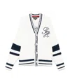 Tommy Hilfiger Long-sleeved Knitted Cardigan In True Color