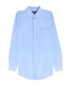 Tommy Hilfiger Stretch Regular Fit Poplin Shirt In Blue
