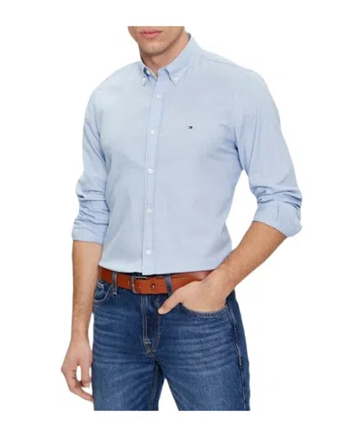 Tommy Hilfiger Long-sleeved Shirt In Blue