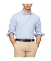Tommy Hilfiger Long-sleeved Shirt In Blue