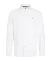 Tommy Hilfiger Core Flex Poplin Solid Rf Shirt In White