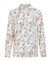 Tommy Hilfiger Monogram-pattern Shirt In White