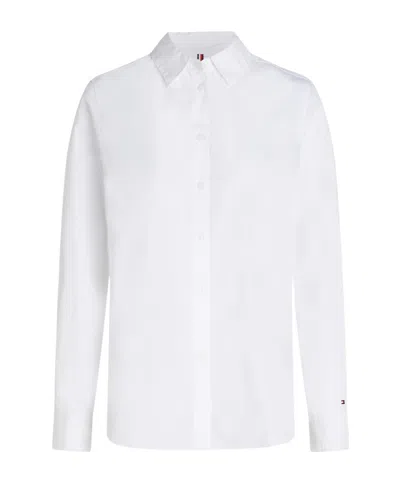 Tommy Hilfiger Long-sleeved Shirt In White