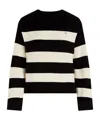 Tommy Hilfiger Long-sleeved Sweater In Black