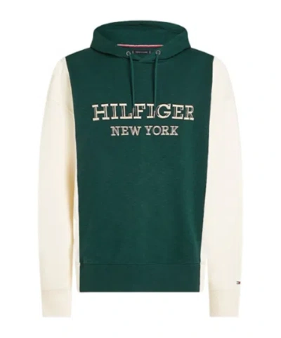 Tommy Hilfiger Long-sleeved Sweater In Green
