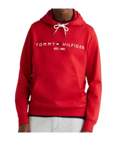 Tommy Hilfiger Long-sleeved Sweater In Red