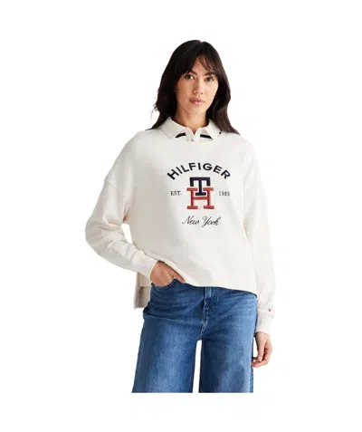 Tommy Hilfiger Long-sleeved Sweater In White