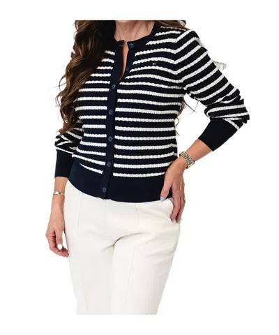 Tommy Hilfiger Long-sleeve Cardigan In Black