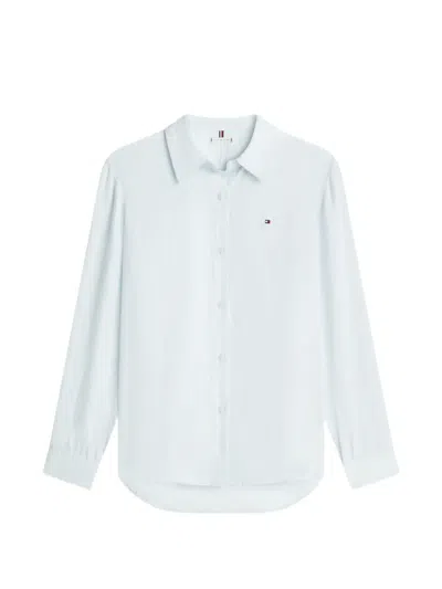 Tommy Hilfiger Long-sleeve Shirt In Blue