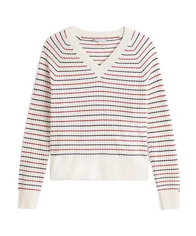 Tommy Hilfiger Long-sleeved Sweater In Multi
