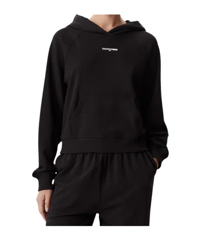 Tommy Hilfiger Long-sleeved Sweatshirt In Black
