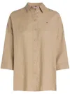Tommy Hilfiger Loose Sleeve Shirt Clothing