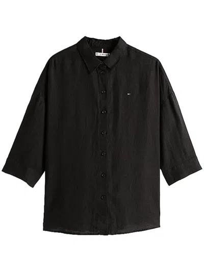 TOMMY HILFIGER TOMMY HILFIGER LOOSE SLEEVE SHIRT CLOTHING