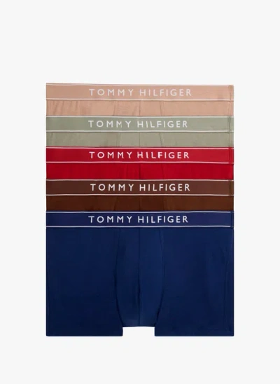 Tommy Hilfiger Lot De 5 Boxers En Coton Mélangé In Multi