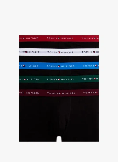Tommy Hilfiger Lot De 5 Boxers In Black