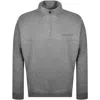 Tommy Hilfiger Lounge Half Zip Sweatshirt Grey In Gray