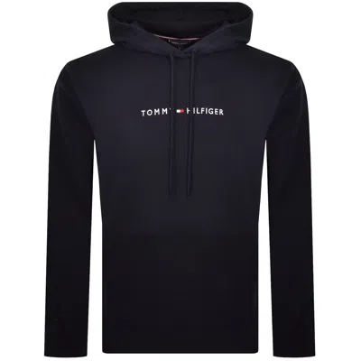 Tommy Hilfiger Lounge Oh Hoodie Blue In Black