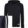Tommy Hilfiger Lounge Taped Hoodie Navy In Navy