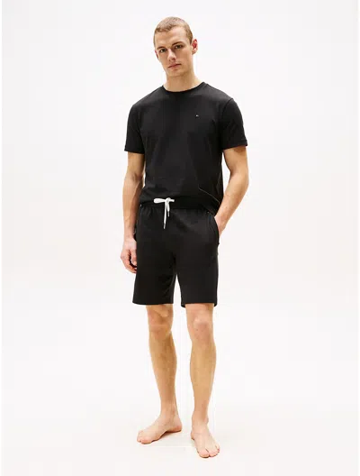 Tommy Hilfiger Lounge Track Short In Black