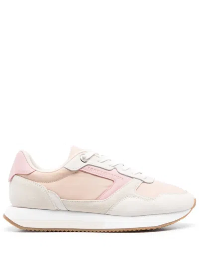 Tommy Hilfiger Low-top Lace-up Sneakers In Rosa