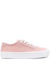 Tommy Hilfiger Low-top Platform Sneakers In 粉色