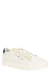 Tommy Hilfiger Low Top Sneaker In Cream/beige/navy