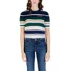 Tommy Hilfiger Blue Lyocell Sweater In Multi