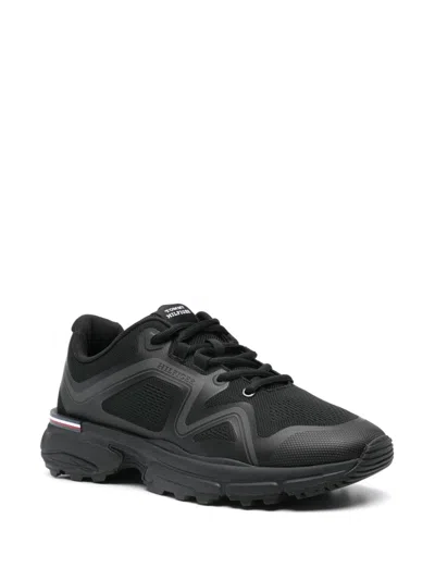 Tommy Hilfiger M Runner Sneakers In Black