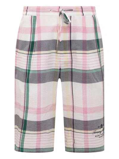 TOMMY HILFIGER MADRAS CHECKERED SHORTS