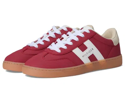 Tommy Hilfiger Hilfiger Logo Skater Sneaker In Red