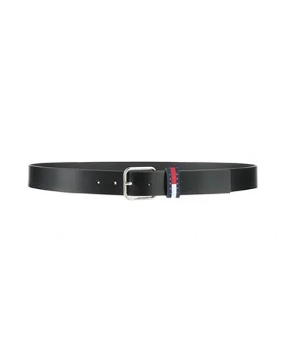 Tommy Hilfiger Man Belt Black Size 39.5 Leather