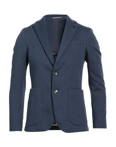 Tommy Hilfiger Man Blazer Blue Size 44 Polyester, Cotton