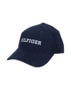 Tommy Hilfiger Man Hat Navy Size Onesize Polyester In Blue