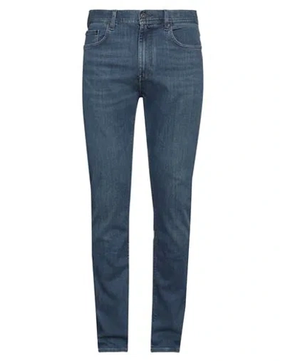 Tommy Hilfiger Man Jeans Blue Size 35w-32l Viscose, Cotton, Lyocell, Elasterell-p, Elastane