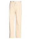 Tommy Hilfiger Man Pants Beige Size 36 Cotton In Beige