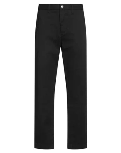 Tommy Hilfiger Man Pants Black Size 33 Cotton, Elastane In Multi