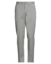 Tommy Hilfiger Man Pants Grey Size 31w-30l Cotton, Linen, Elastane In Gray
