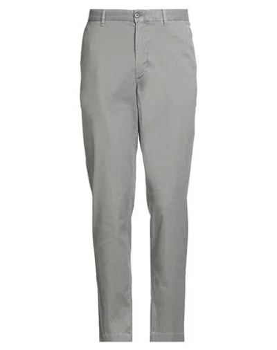 Tommy Hilfiger Man Pants Grey Size 31w-30l Cotton, Linen, Elastane In Gray
