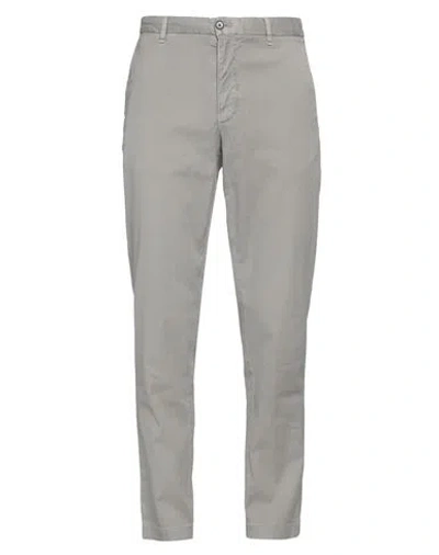 Tommy Hilfiger Man Pants Grey Size 35w-32l Cotton, Linen, Elastane In Grey