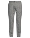 Tommy Hilfiger Man Pants Grey Size 33w-32l Wool, Polyester, Viscose, Silk, Elastane In Grey